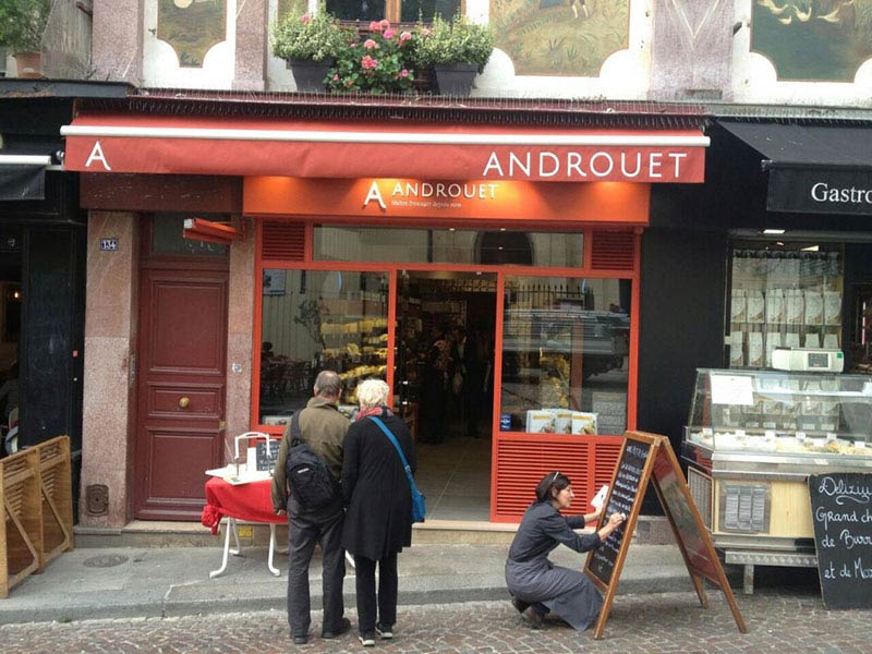 Bandeaux Lumineux Simple Face pour Androuet Maître Fromager à Paris (75) - AFE 94