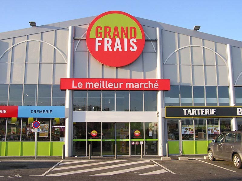 Caissons Lumineux pour Grand Frais - AFE 94