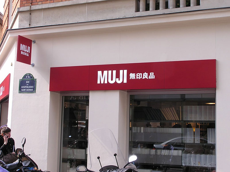 Bandeaux Lumineux Simple Face pour MUJI à Paris (75) - AFE 94