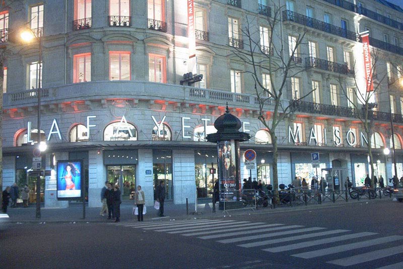 Enseignes Lumineuses Lafayette Maison Paris (75) - AFE 94